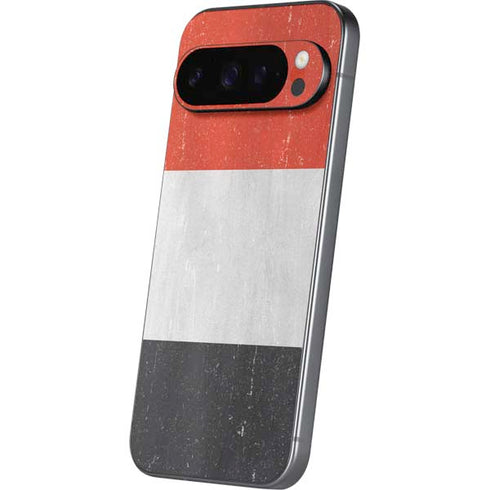 Yemen Flag Distressed Google Pixel 10 Pro XL Skin